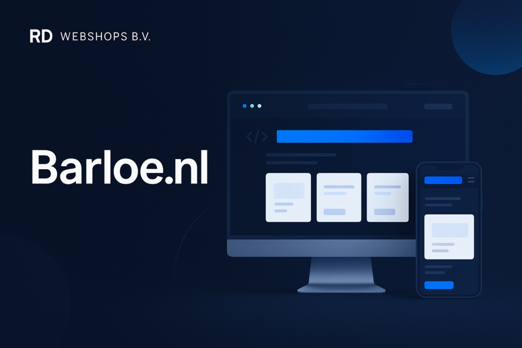 Barloe.nl – conceptuele AI-projectvisual